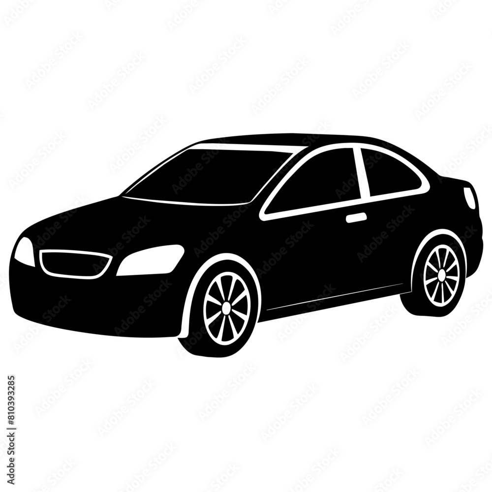 car silhouette illustration, silhouette vector isolated on a white background (48) car silhouette illustration, silhouette vector isolated on a white background (48)