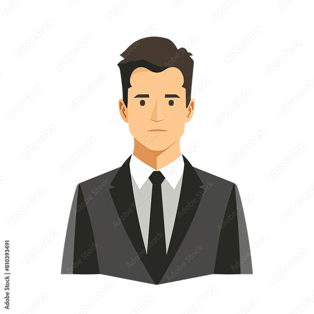 Businessman flat icon, PNG Businessman flat icon, PNG