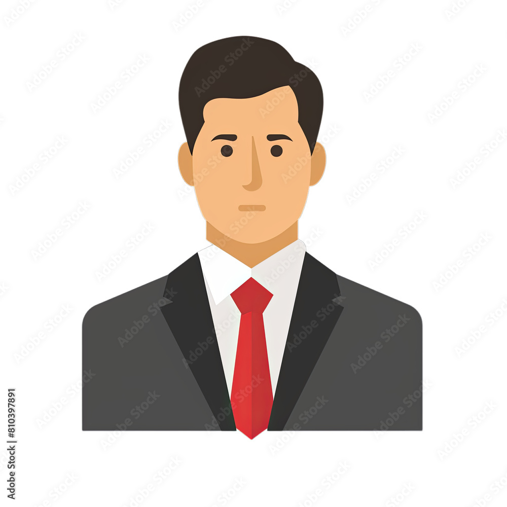 Businessman flat icon, PNG Businessman flat icon, PNG