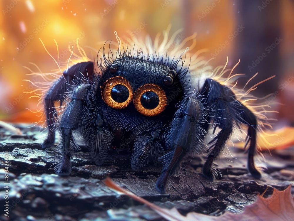 Create a story about a cute cartoon spider Create a story about a cute cartoon spider
