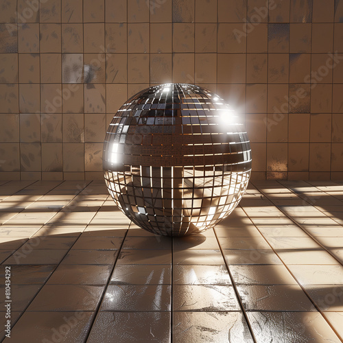 Shining Disco Ball with Chaos Series Reflective Surface for a Dazzling Party Atmosphere
