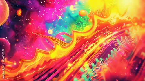 Stylized Abstract Background   Wallpaper  A Vision of Creativity and Innovation