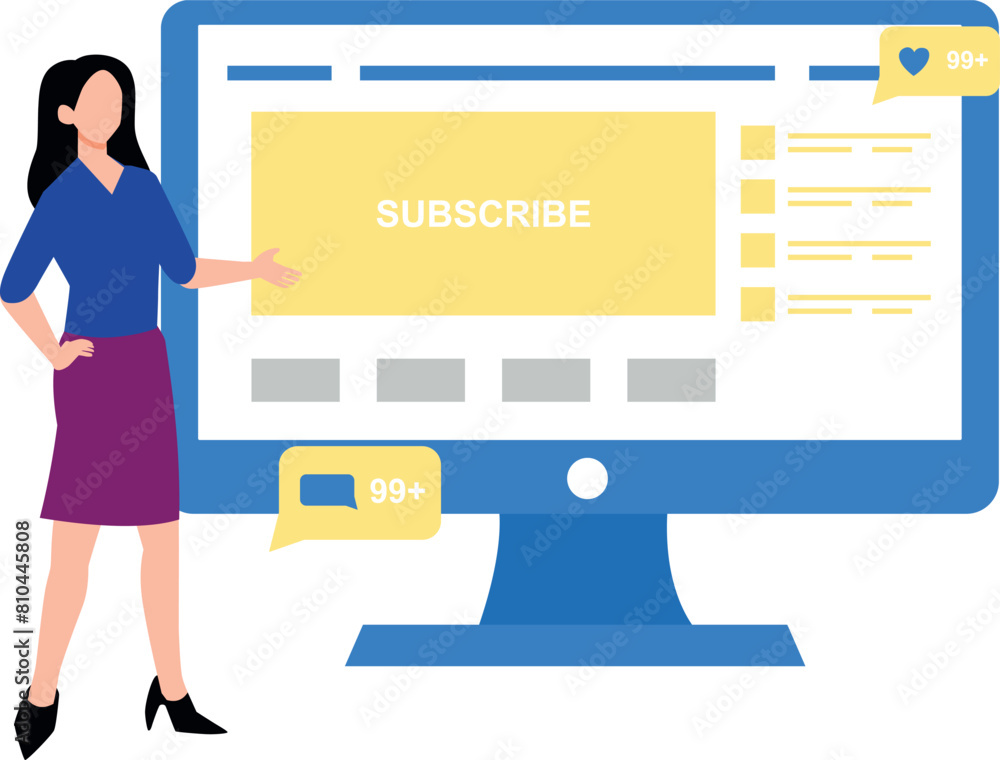 The girl is asking to subscribe to the channel. The girl is asking to subscribe to the channel.