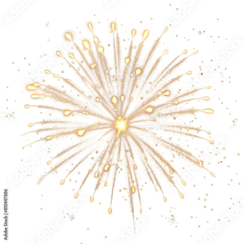 fireworks on a white

