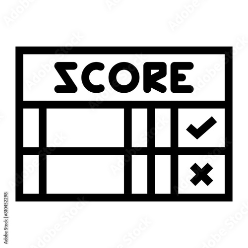 Scorecard Icon