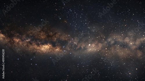 mesmerizing deep night sky with glowing stars nebulae and galaxies astronomy photo photo