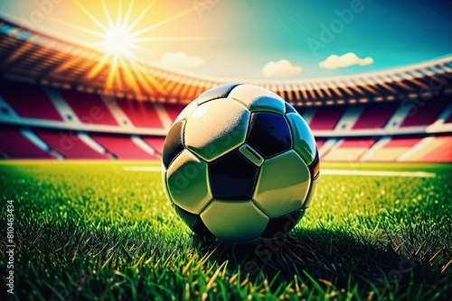 Stadium Showcase  Soccer Ball in Arena Majesty