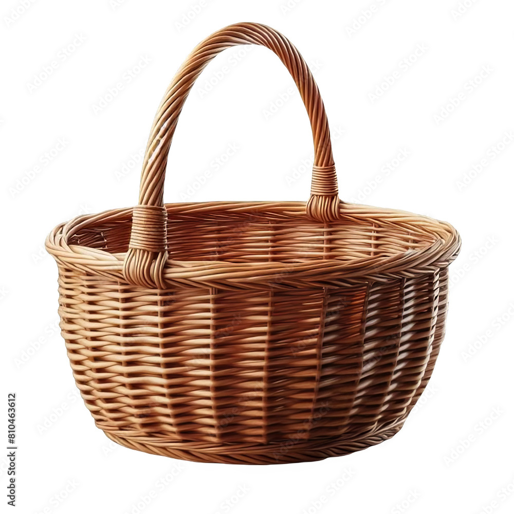 Obraz premium Basket isolated on transparent background