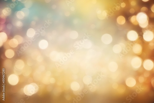 Luminescent Lullaby: Bokeh Backgrounds in Harmonious Hues