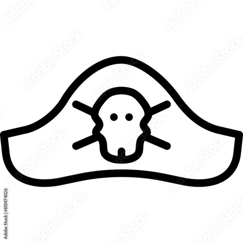 Pirate Hat Icon