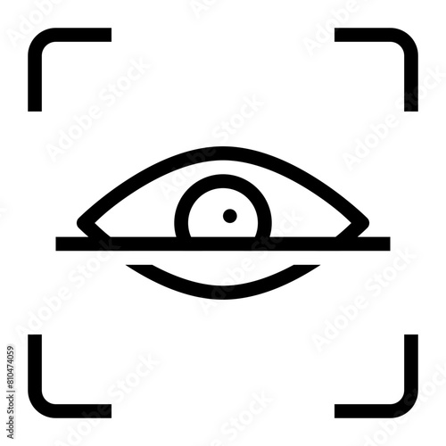 Retina Scan Icon