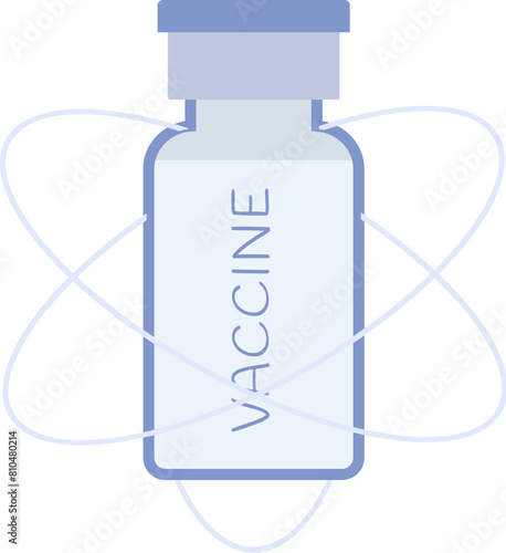 Bottle of vaccine