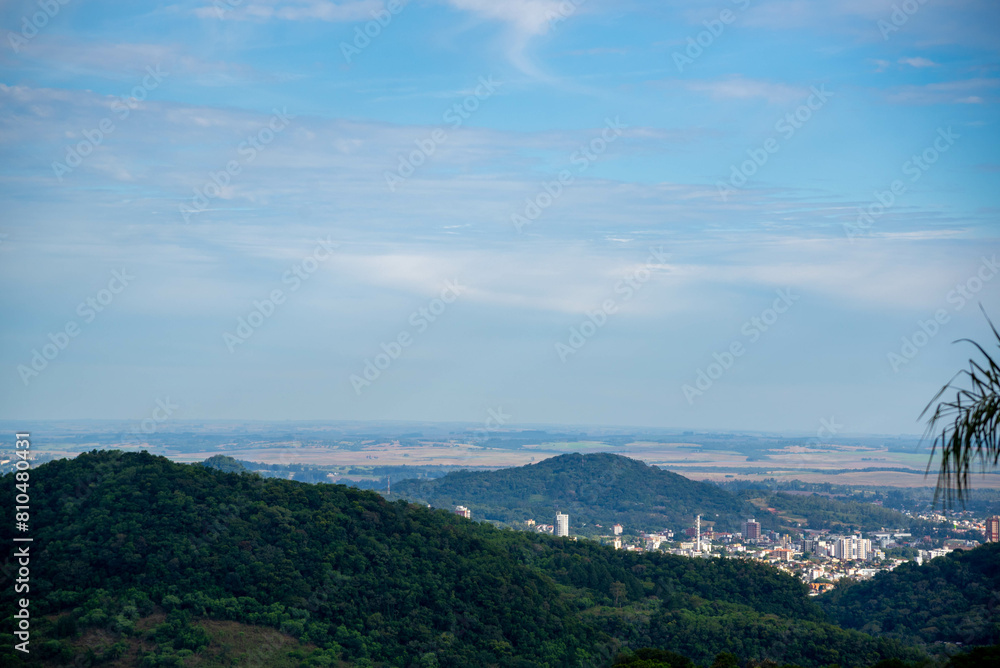 View of the city of Santa Maria RS Brasil from the Itaara viewpoint