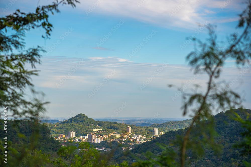 View of the city of Santa Maria RS Brazil from the Itaara viewpoint View of the city of Santa Maria RS Brazil from the Itaara viewpoint