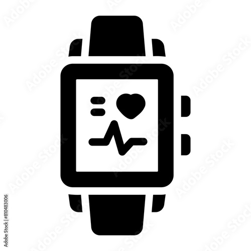 smartwatch Solid icon