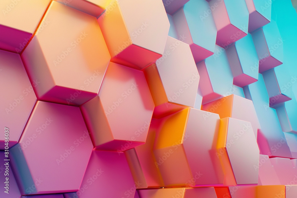 Abstract background,Geometry shapes that goes up and down. .Rhombus and hexagon forms. Abstract background,Geometry shapes that goes up and down. .Rhombus and hexagon forms.