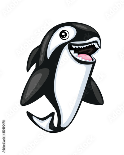 whale animal cartoon