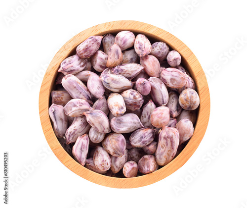 Boiled peanuts isolated on transparent png