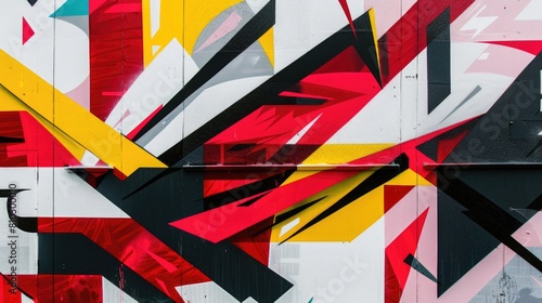 Bold Typography Graffiti Design in Street Art Fashion