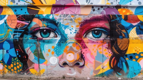 Eclectic Street Art Murals with Bright Hues