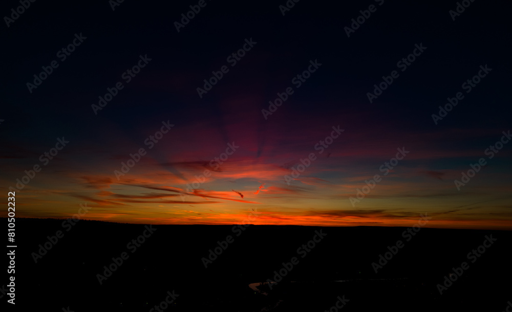 sunset in the sky sunset in the sky