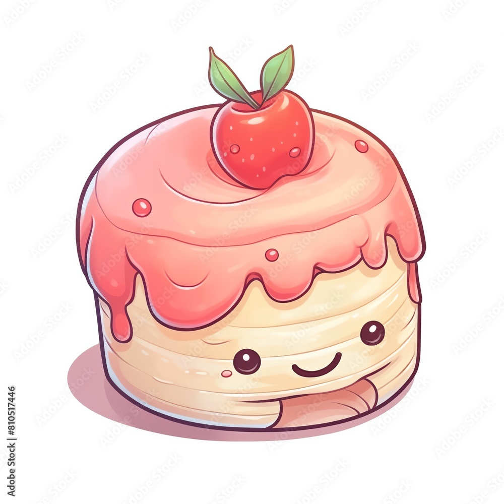 Photo of Berry Plush Bakery, Isolated on white background