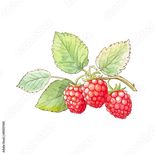 Photo of Berry Sweet Harmony  Isolated on white background