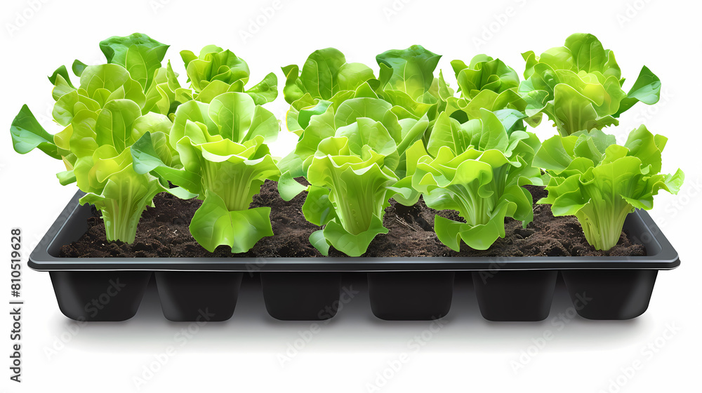 Young cucumber plant with leaves and flowers and buds are growing in greenhouse, power system with control,vector image Young cucumber plant with leaves and flowers and buds are growing in greenhouse, power system with control,vector image