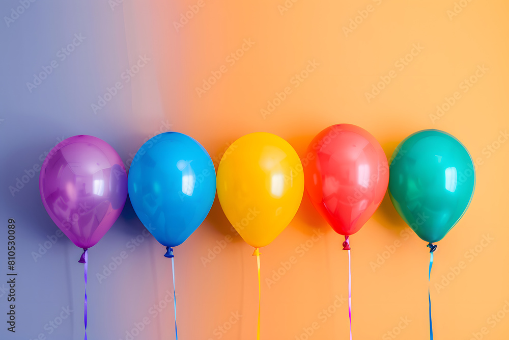 Pride month celebration with balloons on background. Pride month celebration with balloons on background.