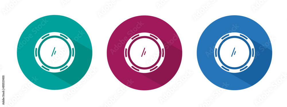 Icon for cutting board vector illustration in flat. Icon for cutting board vector illustration in flat.