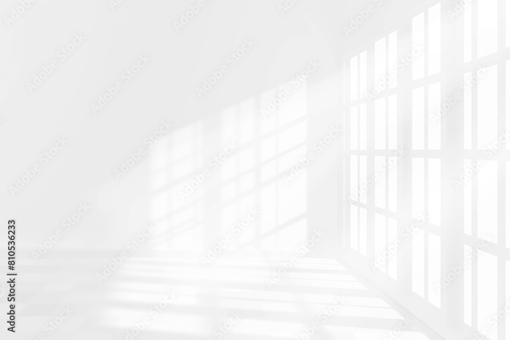 Authentic shadow overlay effect of a window frame, isolated as a PNG ...