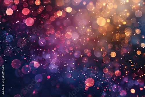 Glittering lights background, ideal for holiday, celebration, or luxury themes