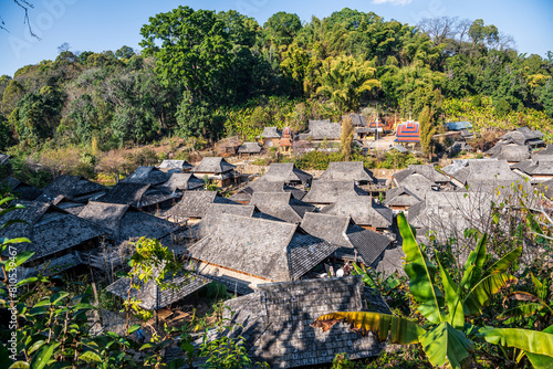 Nuogan Ancient Village in Jingmai Mountain, Yunnan
