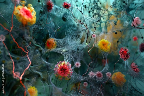 Visualization of complex biological interactions