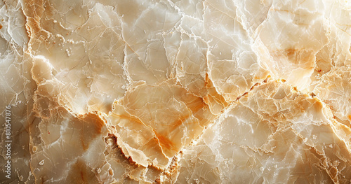 High resolution photorealistic rendering of a marble texture background, with ultra detailed details and a light brown and beige color palette lit in a golden hour style of lighting. Created with Ai
