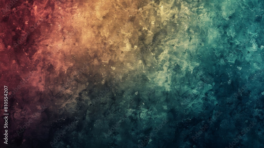 Obraz premium The image is an abstract painting with a dark blue background and yellow and orange highlights.