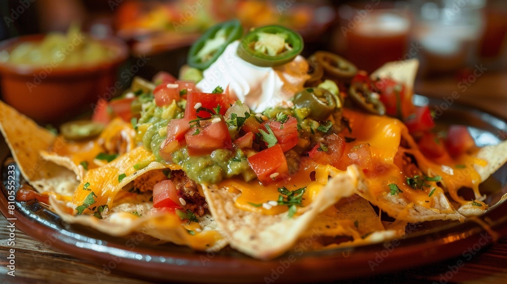 Loaded Nachos with Toppings
Loaded Nachos with Toppings