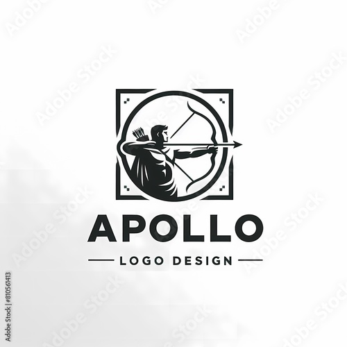 Obraz na płótnie apollo logo design