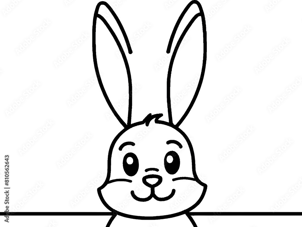 Fototapeta premium easter bunny rabbit
