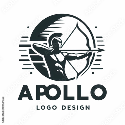 Obraz na płótnie apollo logo design