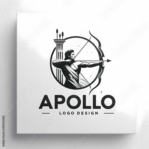 Obraz na płótnie apollo logo design