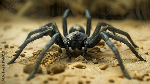 Lobed spider poisonous world walking sand © Michael