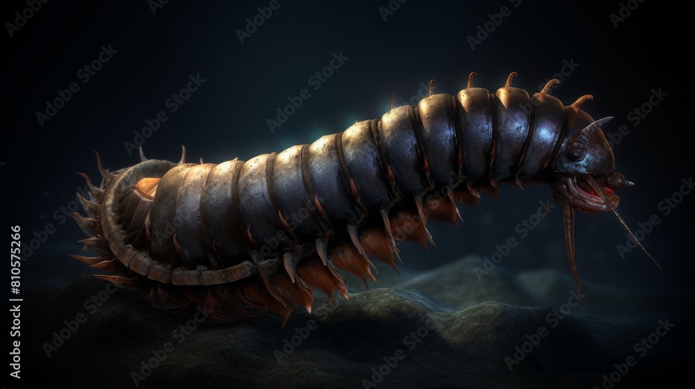 Fearsome prehistoric insect creature Fearsome prehistoric insect creature