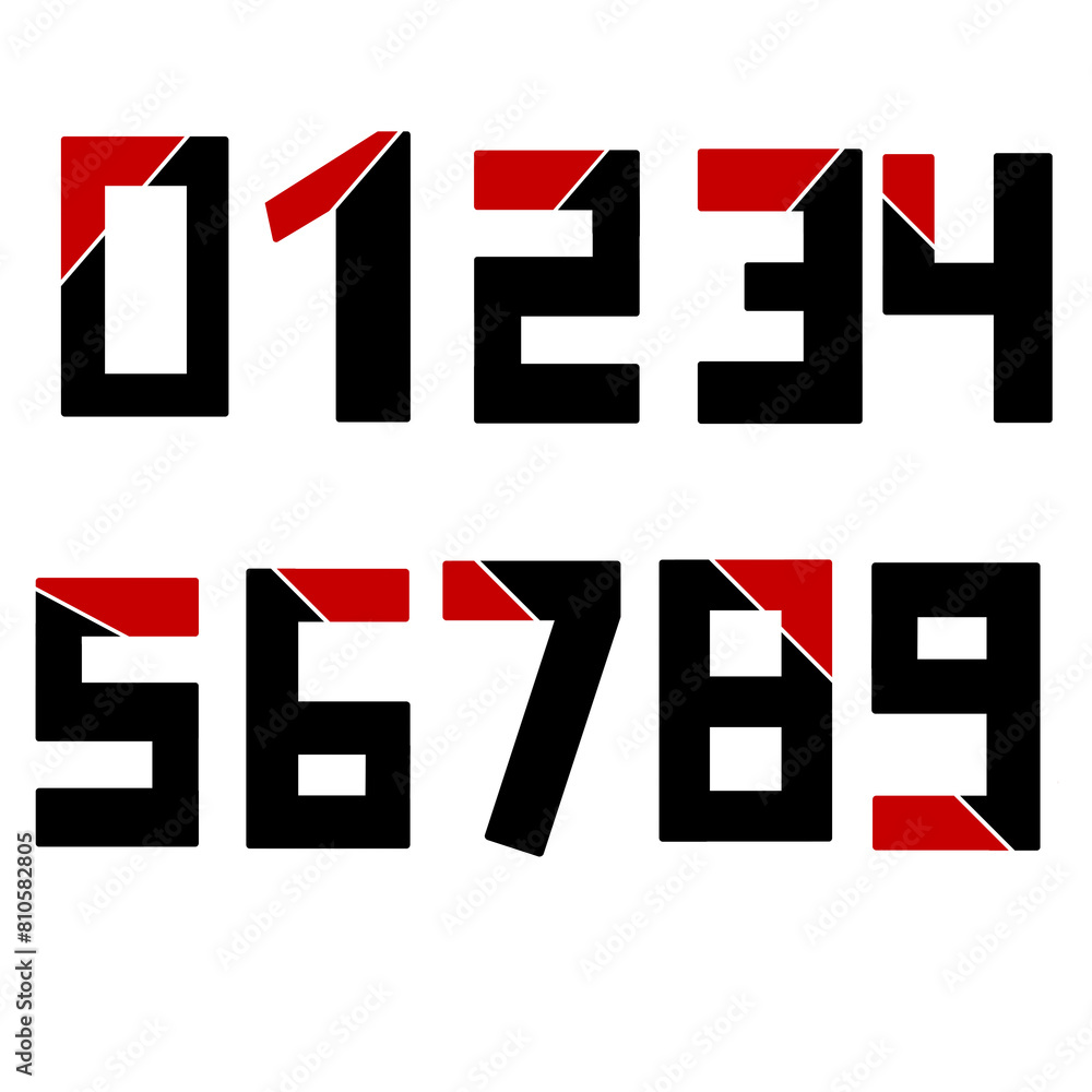 set of red and black arrows set of red and black arrows