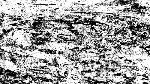 7-65. Tree bark texture effect - illustration. Black and white vector texture with scratch background.  © Robert Kim