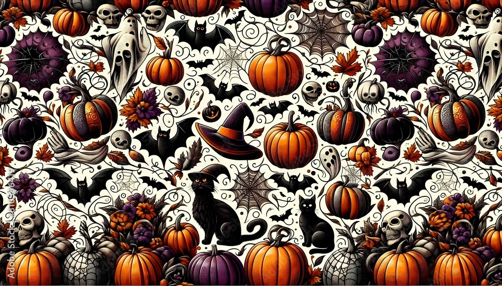 Halloween Pattern Collection Halloween Pattern Collection