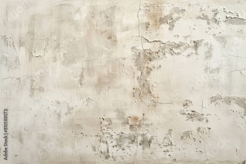 a pristine ivory cement background, symbolizing purity and serenity in its simplicity. photo