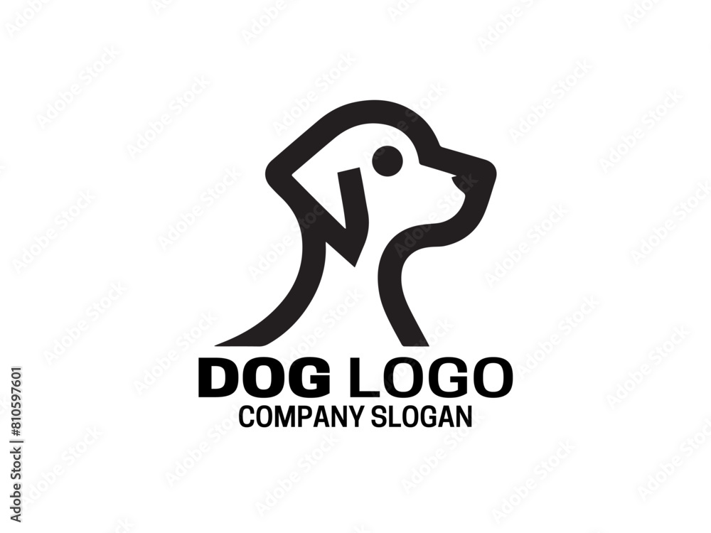 Dog Logo Design Vector Template Dog Logo Design Vector Template