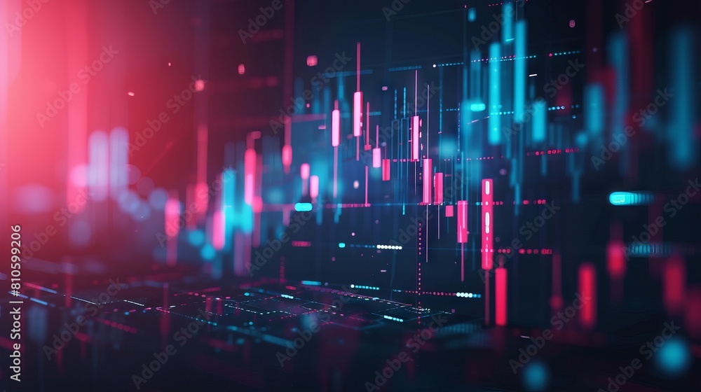 In-depth analysis of market trends: detailed candlestick chart illustrating financial stock market fluctuations and trading strategies – A comprehensive 2D illustration In-depth analysis of market trends: detailed candlestick chart illustrating financial stock market fluctuations and trading strategies – A comprehensive 2D illustration