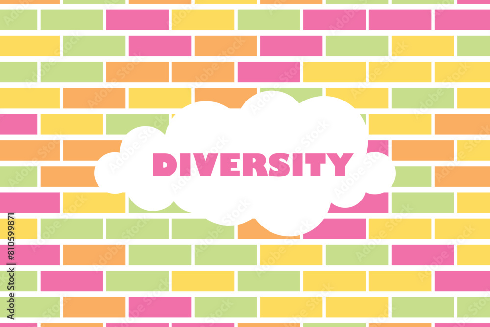 Diversity Day with Abstract Background for Your Graphic Resource